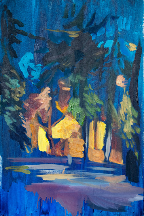 The atonement, 40x60cm, oil on canvas, 2026